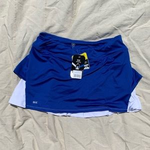 Blue DÜC Flirt Tennis Skirt Size-L (NWT)